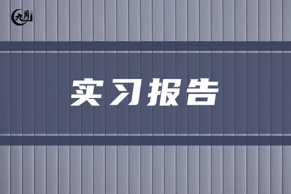 实习报告模板